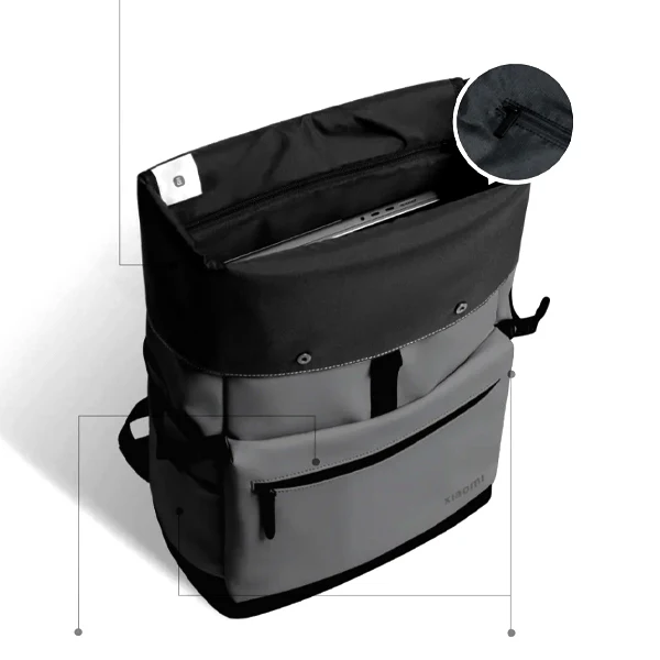 Xiaomi Roll Top Casual Backpack - Image 3